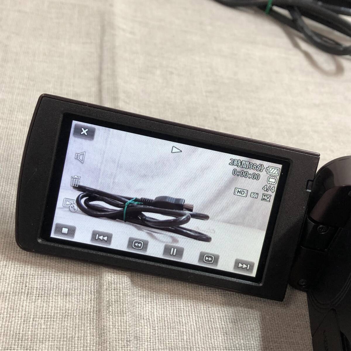 現状品 SONY HDビデオカメラ Handycam HDR-CX270V の画像4