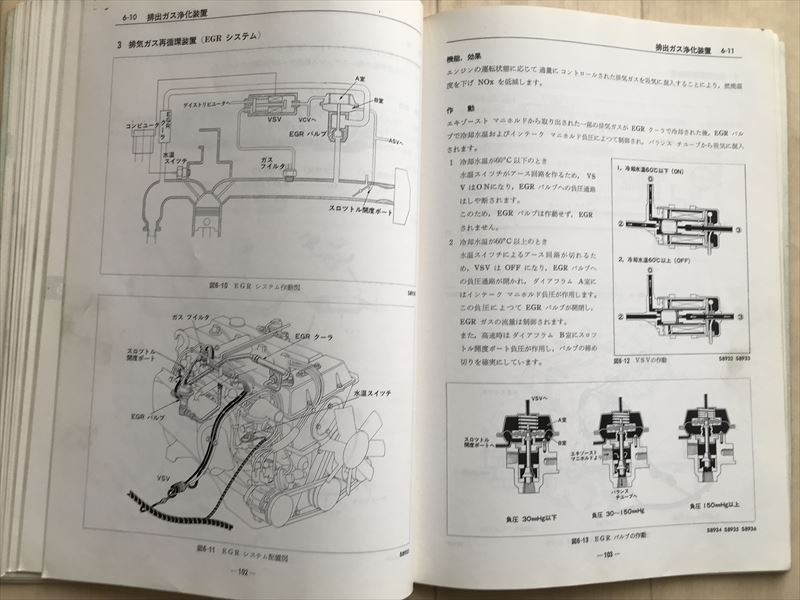 10 4788 TOYOTA ENGINE 18R-GU A-RA series A-RT series engine repair book 1975-12
