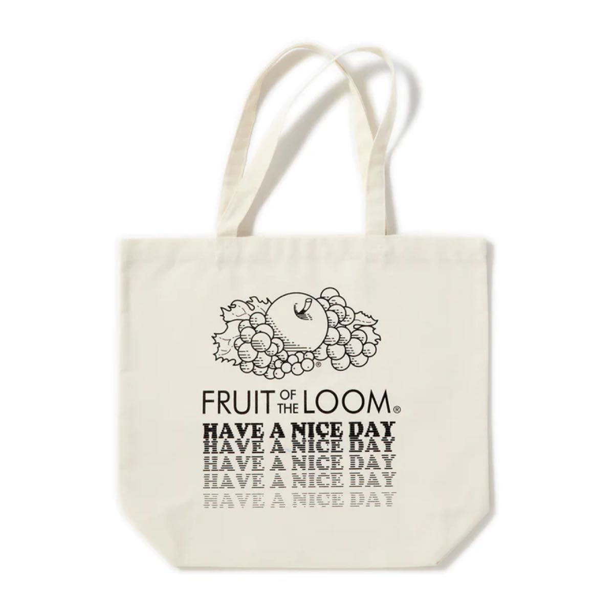 FRUIT OF THE LOOM フルーツオブザルームトートバッグ ナチュラル 