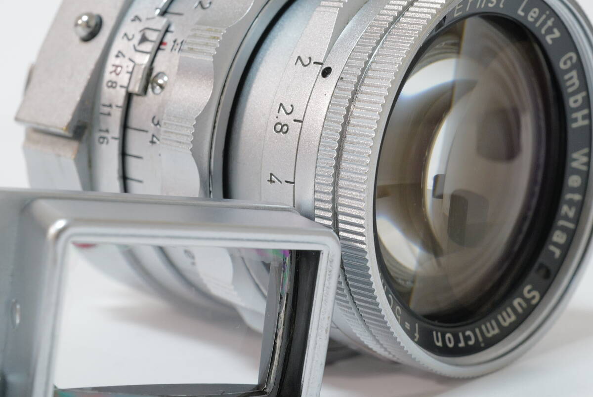 Leica DR Summicron 1:2/50 146XXXX番台 前期 ライカ 近接ズミクロン 50mm F2 _画像10
