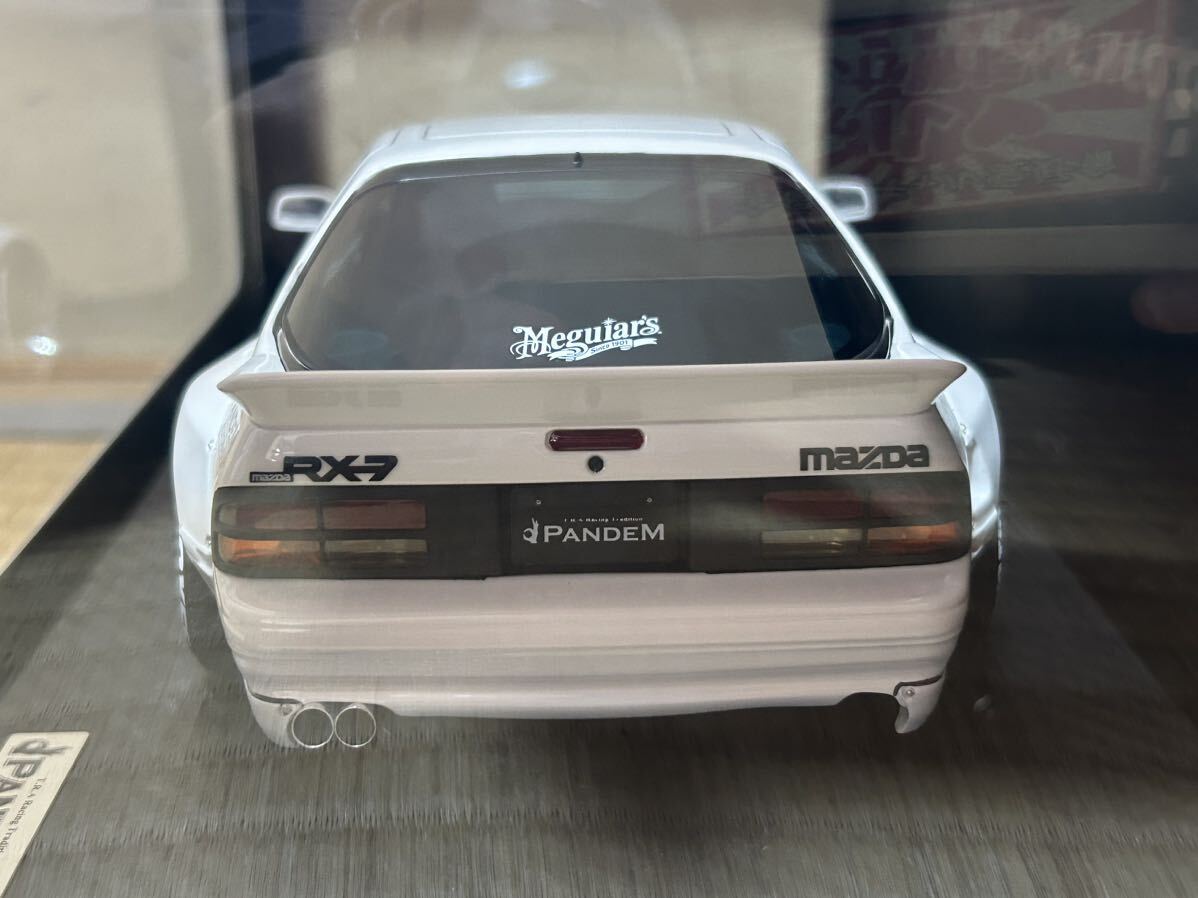 イグニッションモデル 1/18 MAZDA FC3S PANDEM RX-7 WHITE ignition model マツダ　パンデム　ホワイト　ROCKET BUNNY IG2909 ロケバニ_画像5