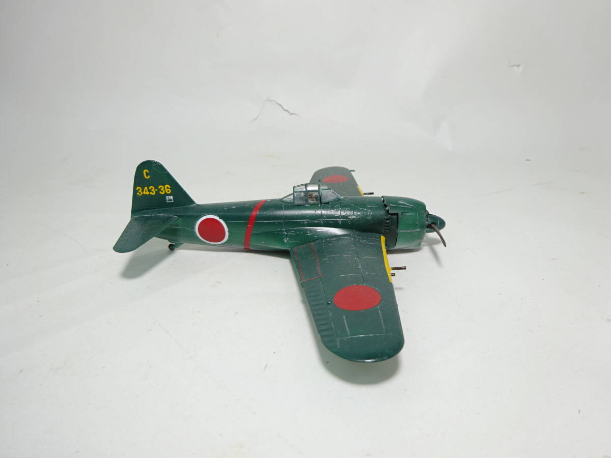  Kyoto 6* purple electro- C343-36 fighter (aircraft) aircraft present condition goods crack have 