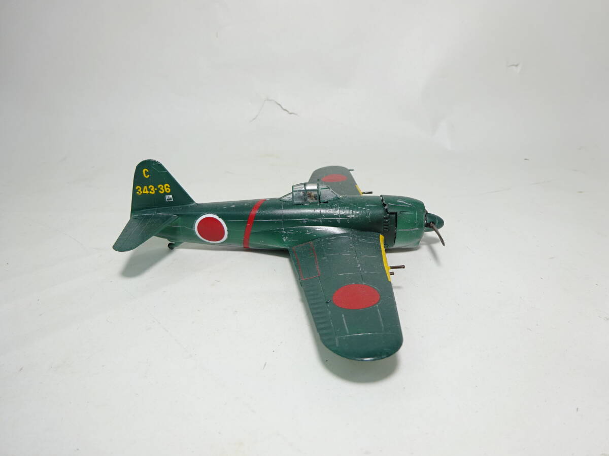 京都６★ 紫電 C343-36 戦闘機 航空機 現状品 割れ有_画像5