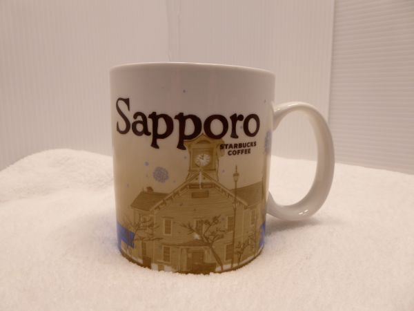 STARBUCKS/スターバックス　札幌　マグカップ　SAPPORO　ご当地　735J_画像1