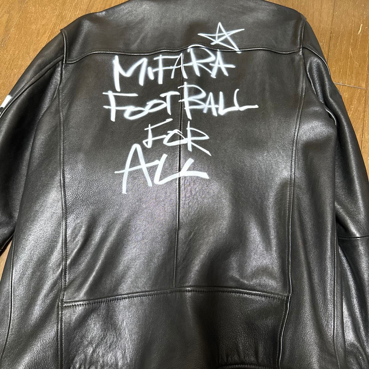 mifaraレザーライダースジャケット(ミスチル桜井和寿着用 mifaraレザーライダースジャケット(ミスチル桜井和寿着用