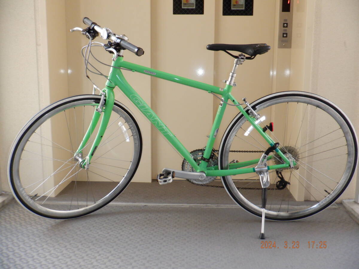 ★ 1円～【GIANT】※ R3.1緑色24段ク口スバイク中古自転車 引き取り可能 (R6032202)ジェクト_画像1