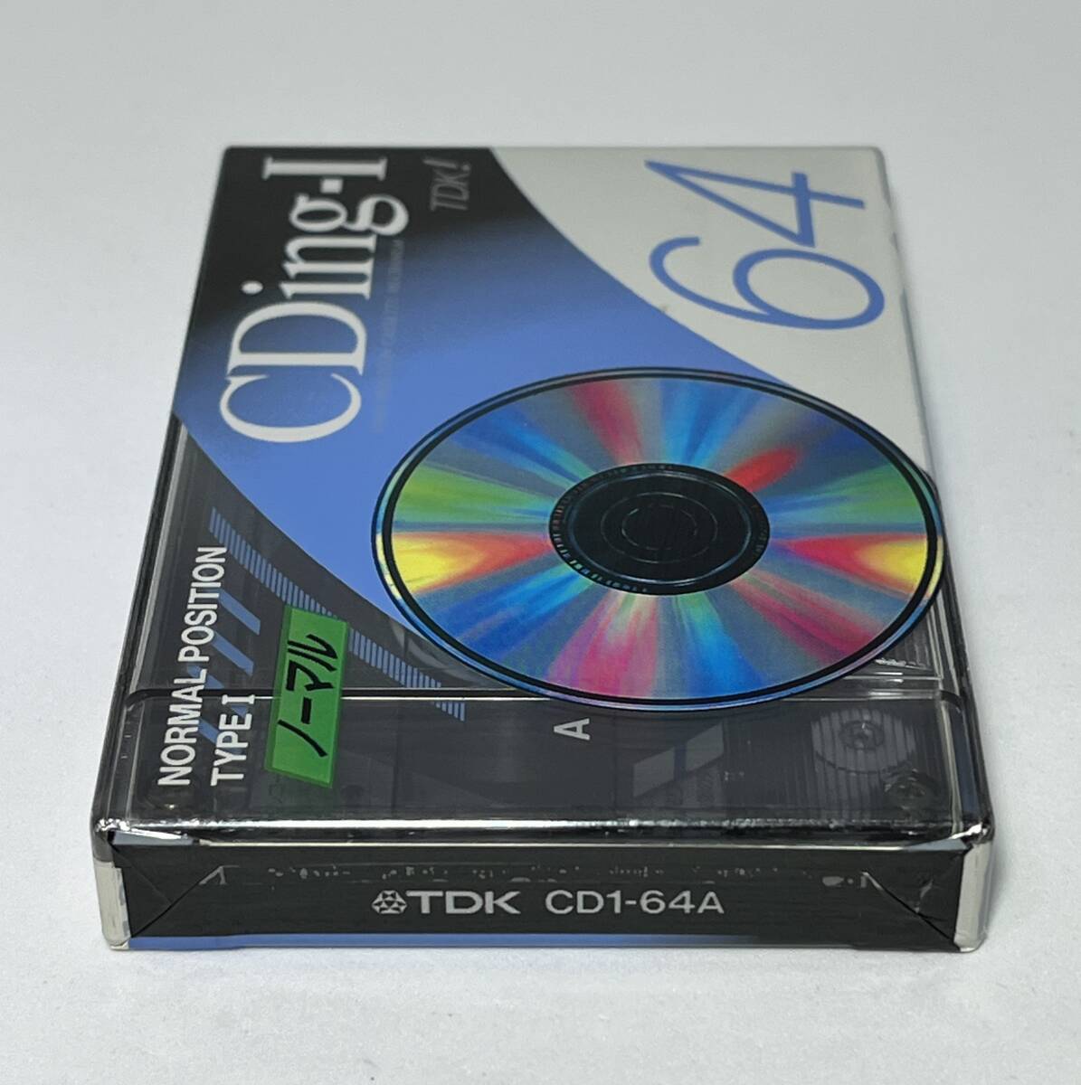 値下げしました、TDK SUPER CDing-I 64分 TYPEⅠ ノーマルポジション　カセットテープ　 SCD1-64 未開封　未使用品_画像5