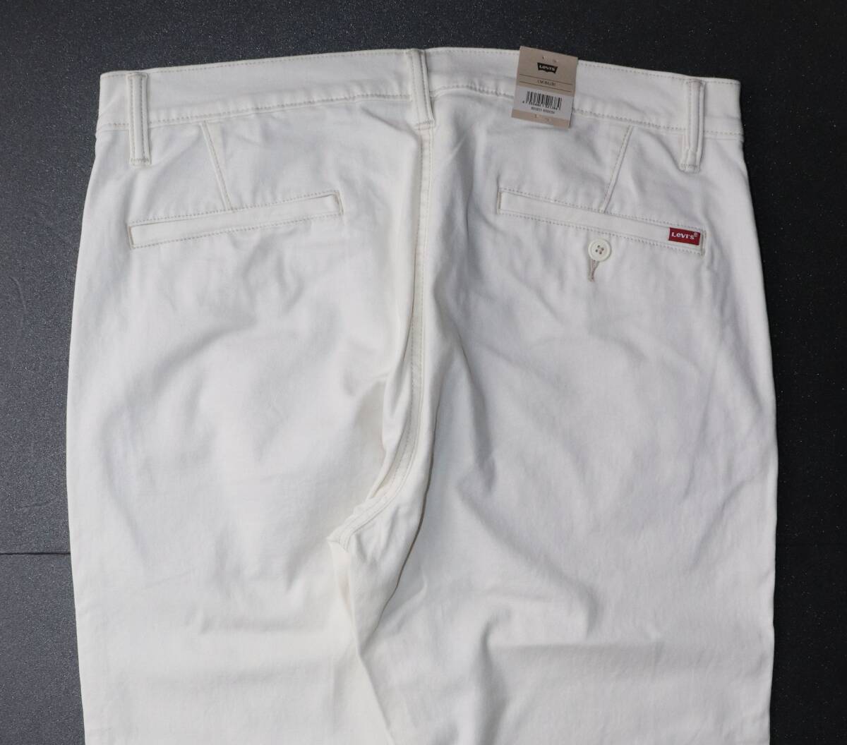 新品 リーバイス 85226-0129 W30 L32 XX CHINO スタンダードテーパー ホワイト/白 チノパン ストレッチツイル LEVIS_画像5