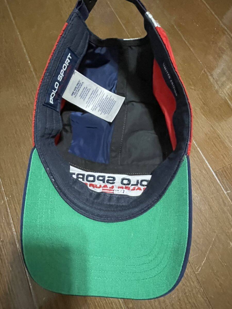 ポロスポーツ　POLO SPORTS 復刻キャップ　販売店限定　即完　キャップ ラルフローレン 帽子_画像3