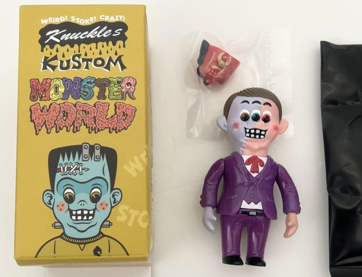  новый товар не использовался headlockstudio head блокировка Studio KUSTOM MONSTER WORLD sofvi фигурка grape brain flavors REAL HEADgoko.HXS 3