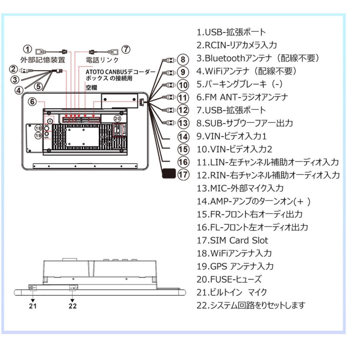 限定モデル ATOTO S8U2099ULウルトラ 9インチ6G+128G 4G LTEモデム内蔵