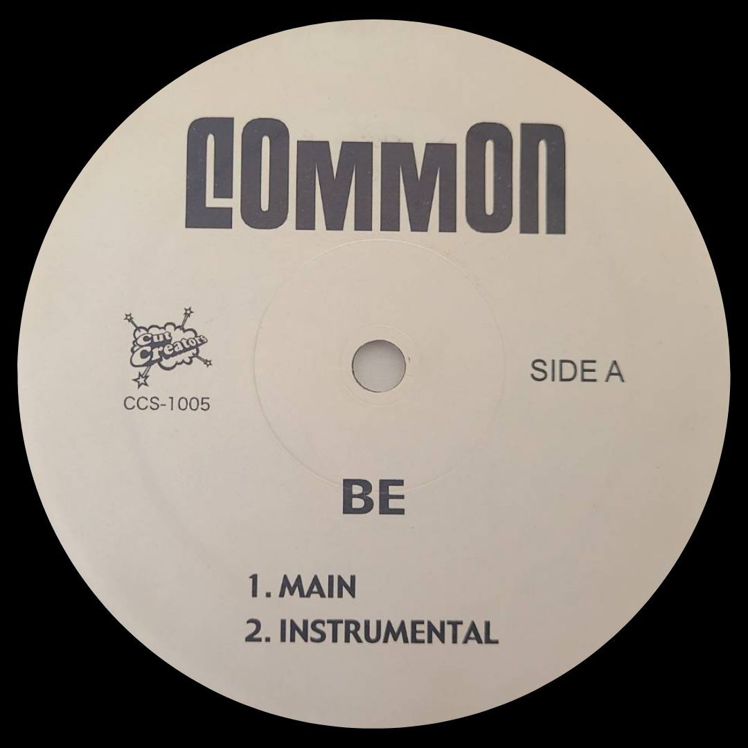 COMMON / BE（INST） ホワイト盤 激レア 12inch 人気盤 jazzy hip hopの画像1