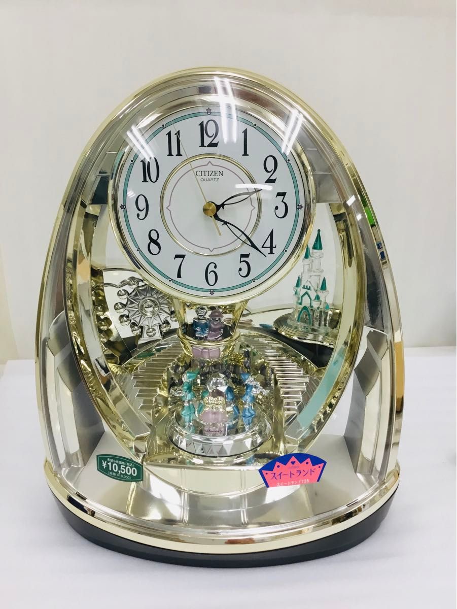未使用品 CITIZEN シチズン 置時計 からくり時計 置き時計 未使用品 CITIZEN シチズン 置時計 からくり時計 置き時計
