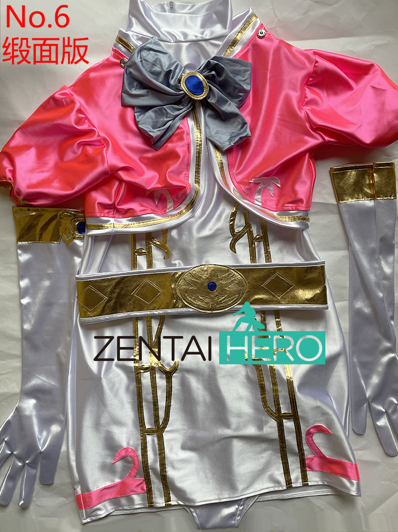 実物撮影 魔法美少女戦士フォンテーヌ風 レオタード 光沢サテン 実物撮影 魔法美少女戦士フォンテーヌ風 レオタード 光沢サテン