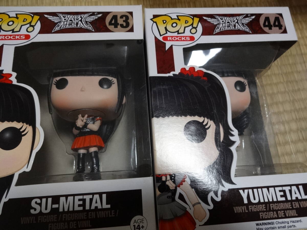 BABYMETAL Funko POP! Rocks ファンコ 3体セット フィギュア 人形の画像4