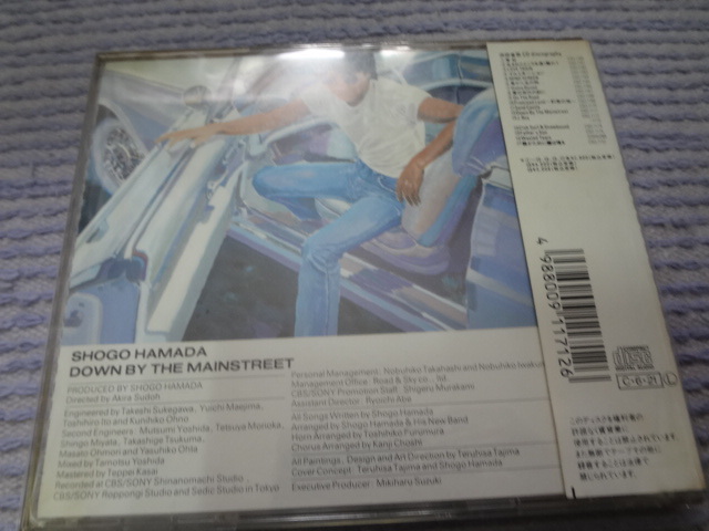 浜田省吾 CD メインストリート Down by the Mainstreet CSCL1171　アルバム　CD_画像2