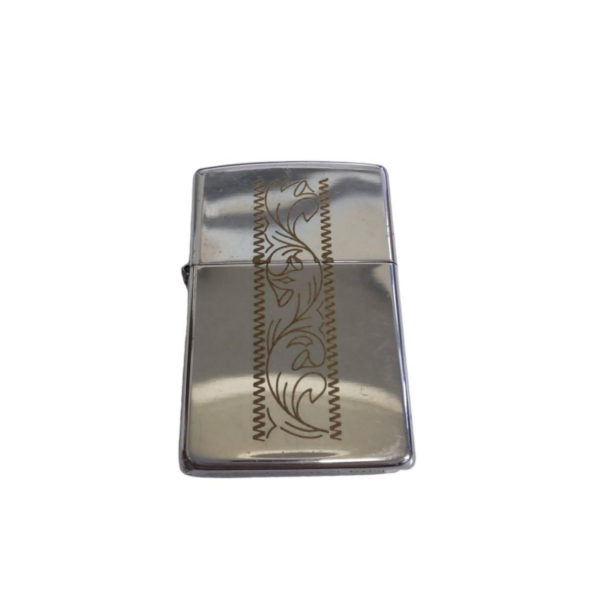 【中古品】ZIPPO ジッポ シルバー オイルライター 火花× 喫煙グッズ 本体のみ hiL2-262RO_画像1