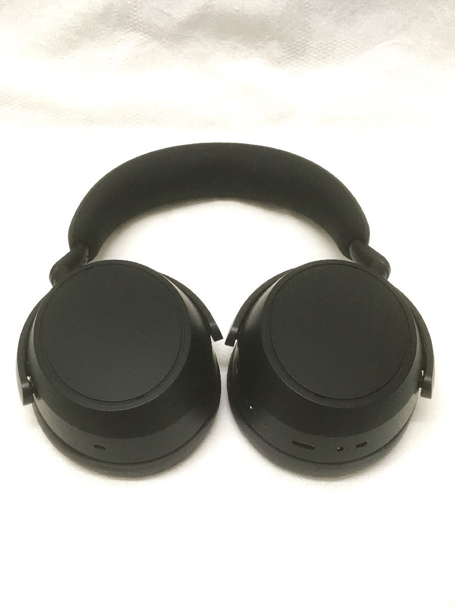 aet3020 【中古美品】 SENNHEISER ゼンハイザー momentum 4 wireless Wireless Bluetooth ワイヤレスヘッドホン ブラック 動作確認済み_画像2