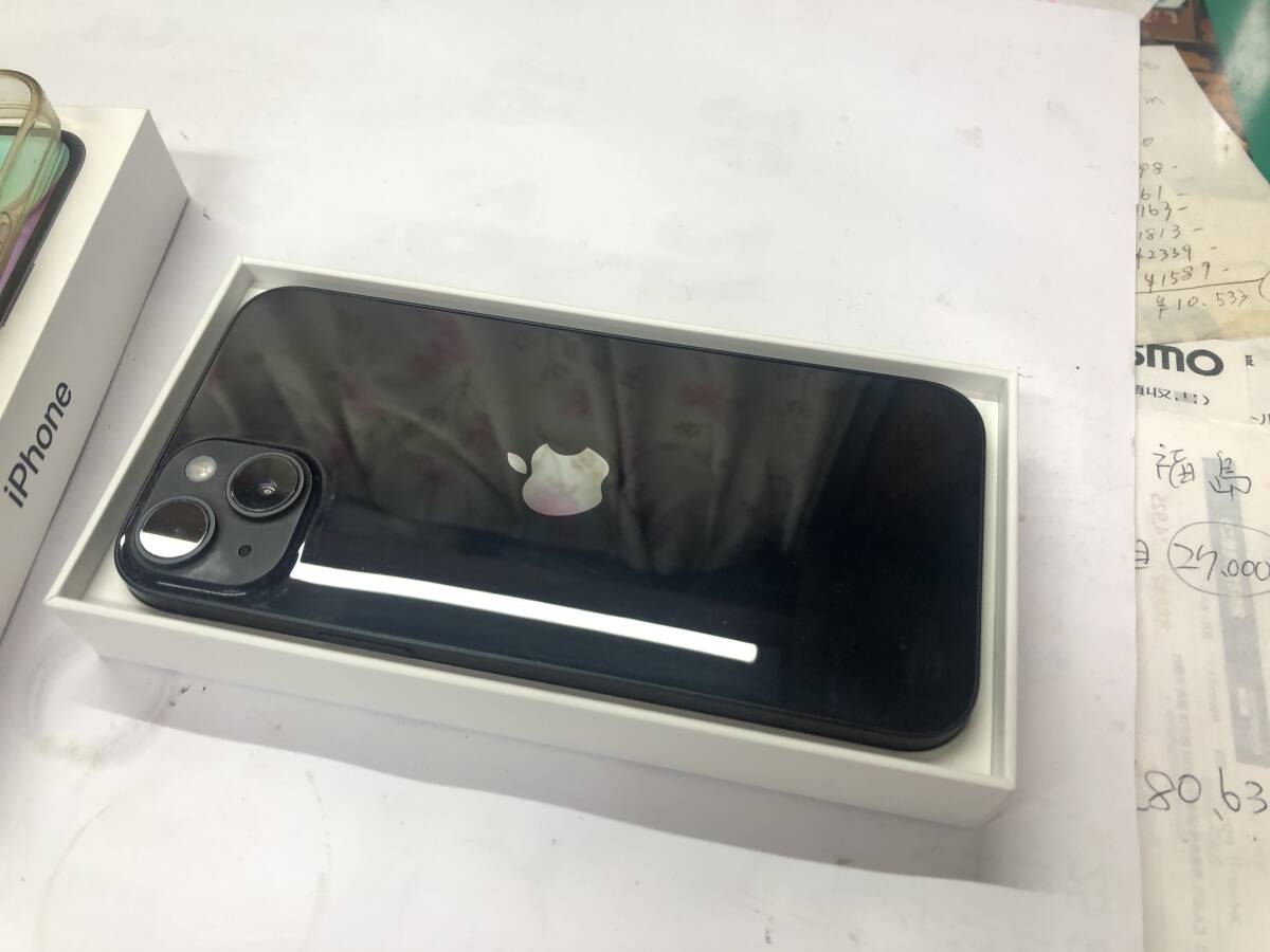 iPhone14plus アイフォン14プラス 128G ブラック 中古の画像3