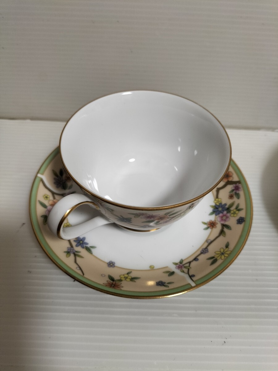 ノリタケNoritake 1583 花鳥風月 カップ ソーサー_画像3