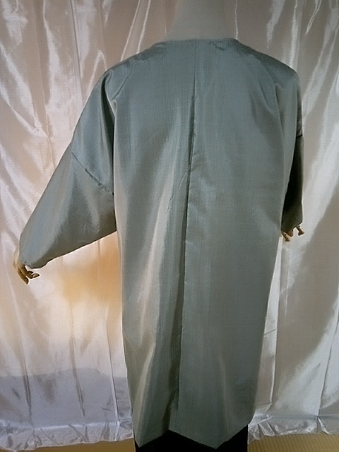 チュニック Lサイズ シルク 中古品 着物 リメイクの画像3