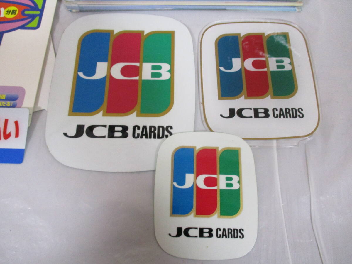 JCBカード ノベルティ ステッカー アクリルディスプレイ JCB CARD_画像2