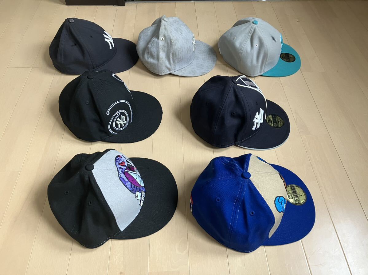 ニューエラ キャップ 59FIFTY ベースボールキャップ 帽子 TKDK コラボ　ニューヨークヤンキース　海外モデル？　7 1/4 7 1/8 newera_画像4