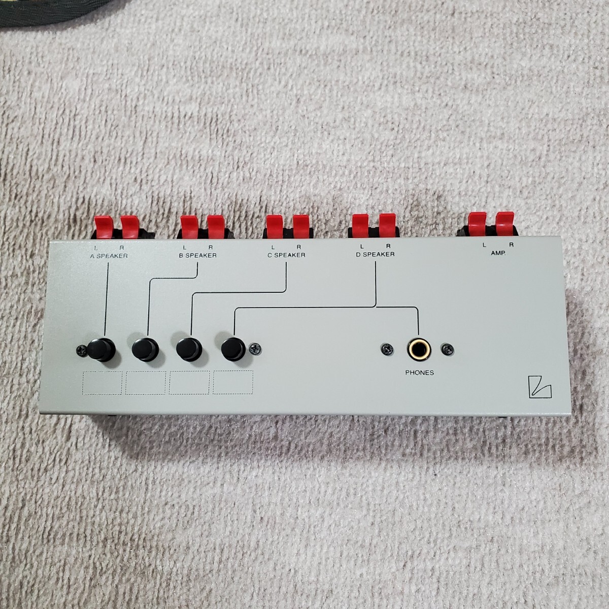 即決 　まだ綺麗　LUXMAN AS-5III スピーカーセレクター _画像1