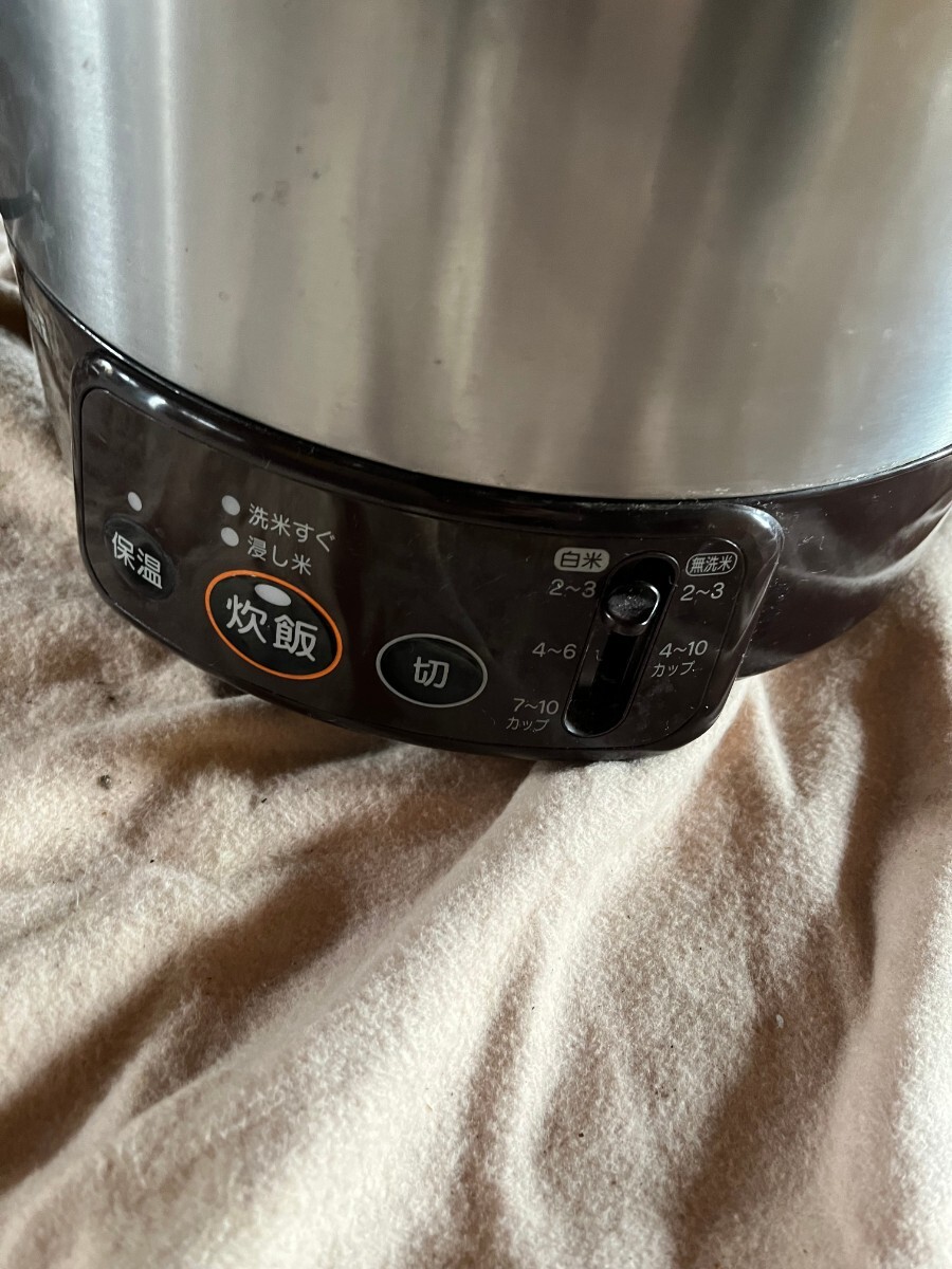 【③】Rinnai ガス炊飯器 こがまる RR-100VM(DB) ２〜10合 ガスホース付き の画像3
