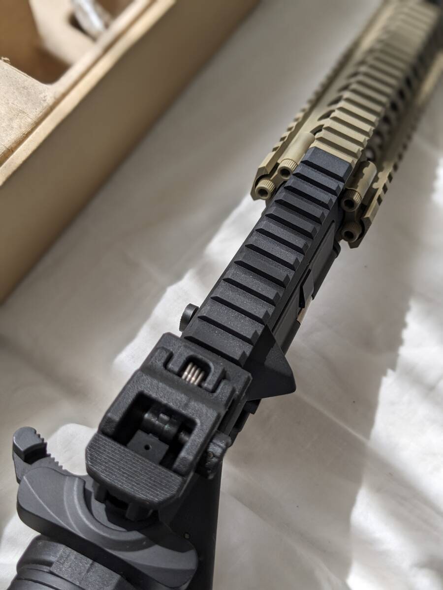 [SK05-p87] セミフルOK! 美品！S&T Mk18 Mod.1 スポーツライン G3電動ガン DE コルト サプレッサーおまけの画像8