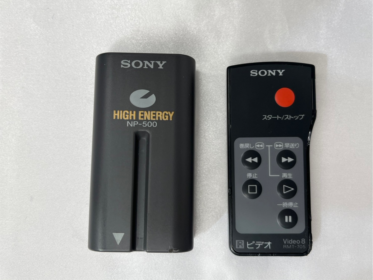 00000-229-SK18-SONY ソニー-CCD-SC7-Handycam ハンディカム Hi8 通電動作確認済みの画像7