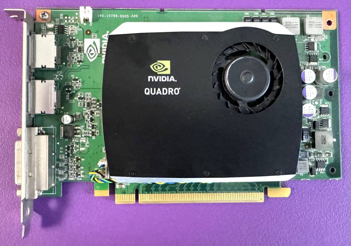 【GPU-Z動作確認】NVIDIA Quadro FX580の画像1