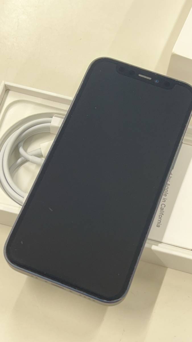 中古品 SIMフリー iPhone 12 mini 128GB ブラック 一括〇の画像5