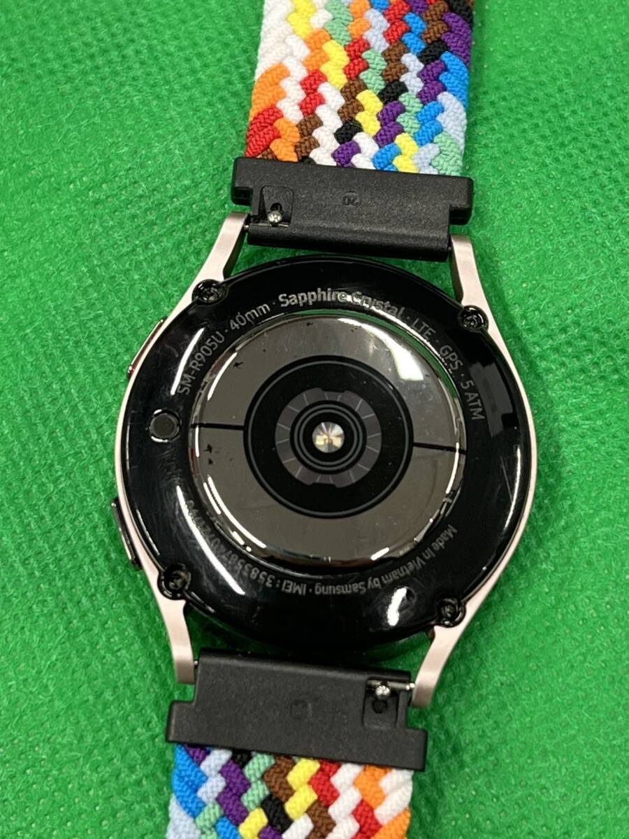 サムスン Galaxy Watch 5 LTE 40mm SM-R905U 充電器付属 海外版の画像3