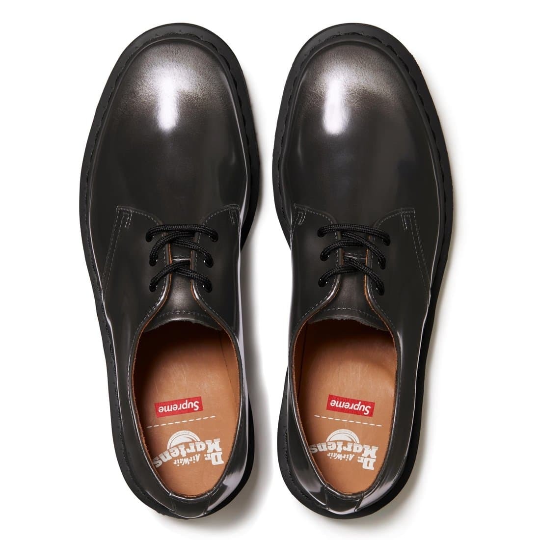 送料無料 27cm UK8/US9 Supreme Dr.Martens 1461 3-Eye Shoe Black SUP-DM-1461-3EYE-BLK 黒 ブラック シュプリーム ドクターマーチン_画像1