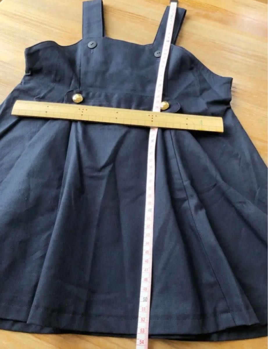 キッズ ボレロ付き吊りスカート 入学式 卒園式 フォーマル 110