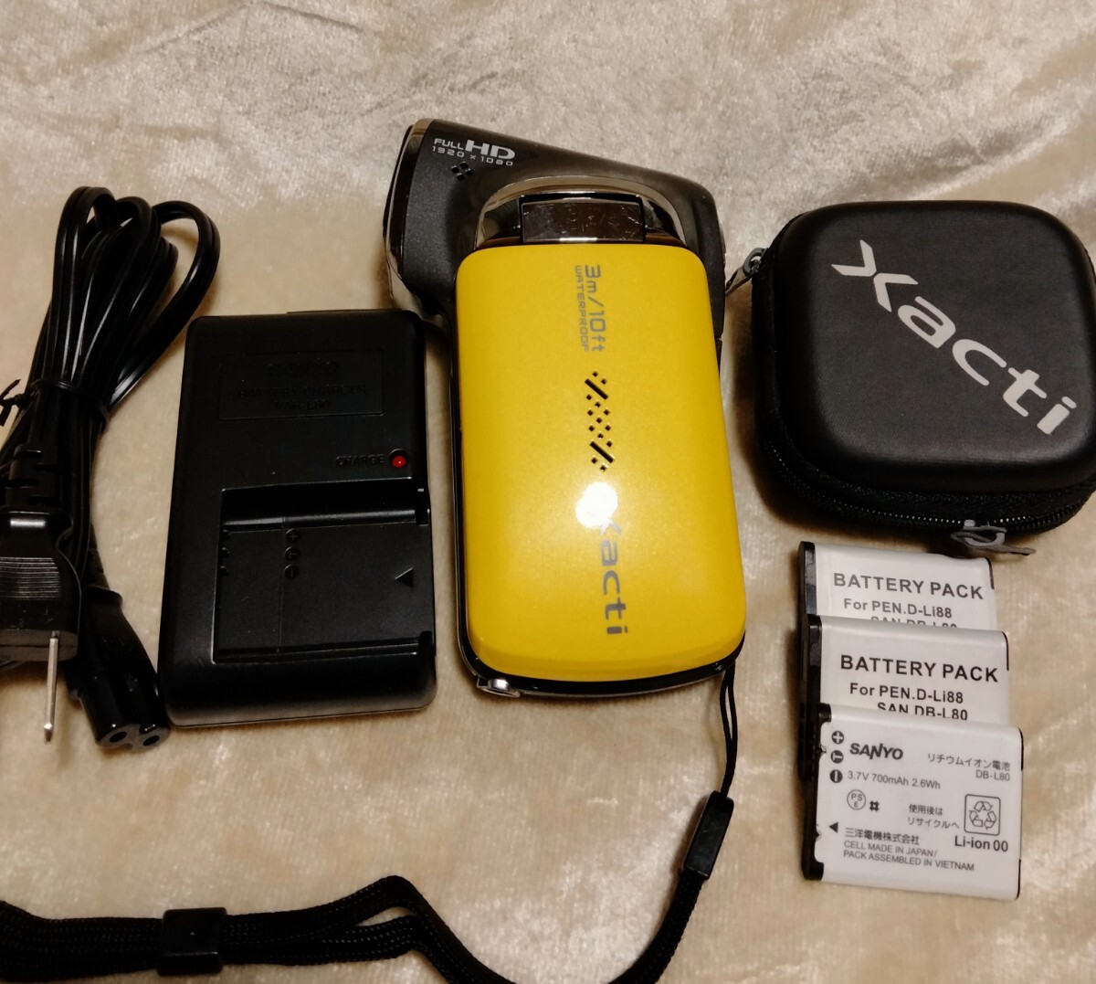 SANYO Xacti CA100デジタルムービーカメラ美品_画像1