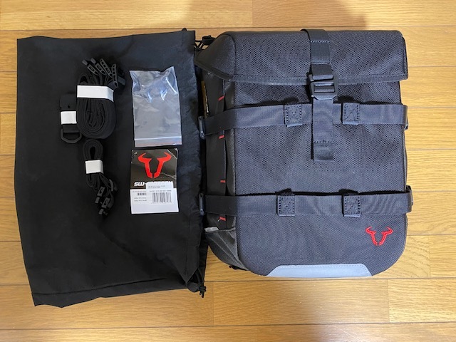 SW-MOTECH SysBag 15＋アダプタープレート 左側 BC.SYS.00.002.10000(美品）_画像1