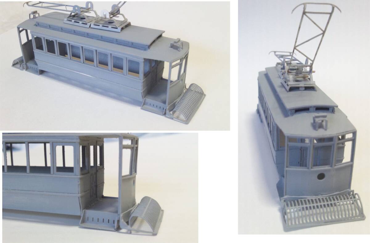 [ hardness paper kit ]1/80 scale 16.5mm gauge classic train (. sudden 151 shape type ) car body only Laser cut .