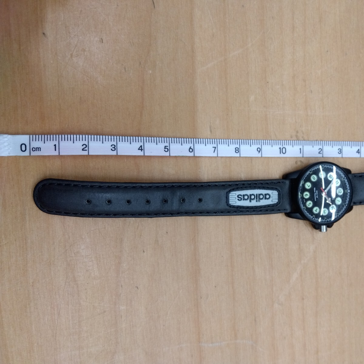 【c309】【稼働品・電池交換済み】 adidas アディダス 腕時計 10-0054Bの画像5