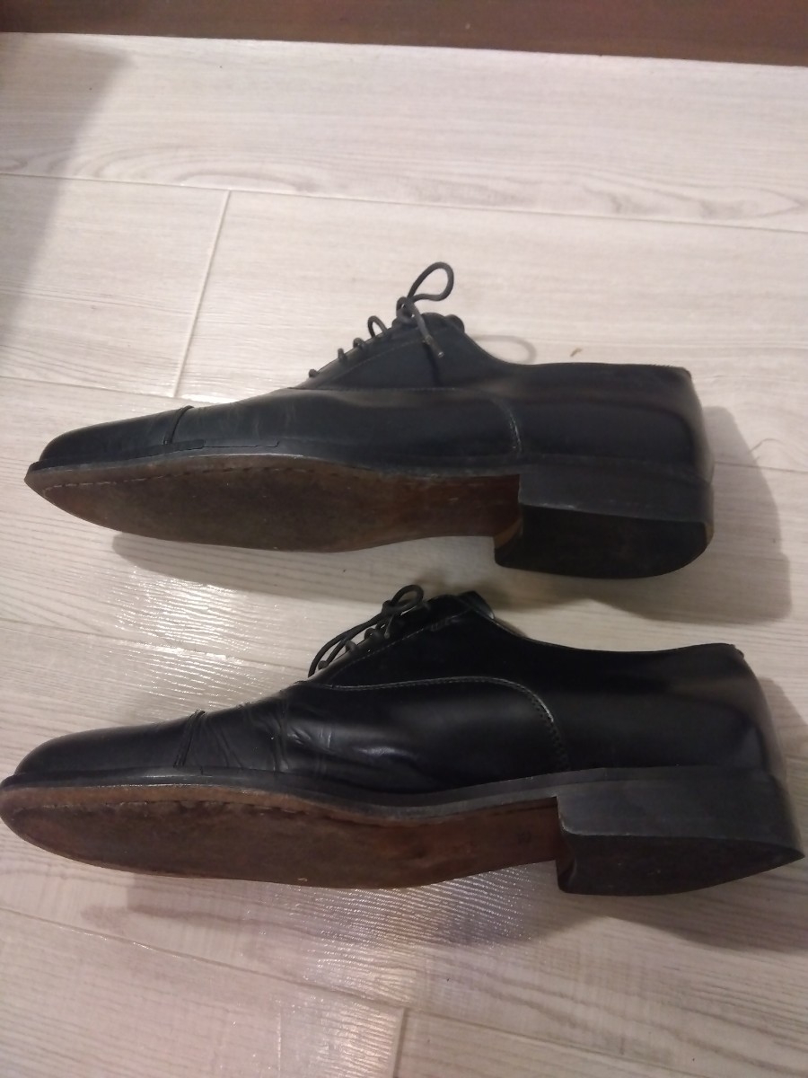 【A942】 REGAL 25.5cm リーガル メンズ 黒 ブラック レザーシューズ ビジネス 革靴 紳士靴の画像5