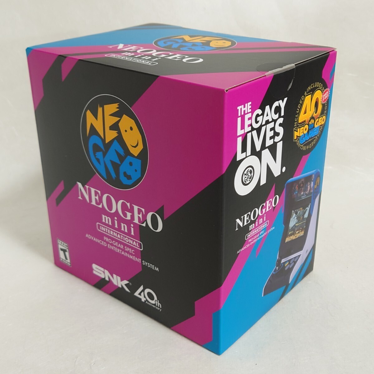  new goods unopened NEOGEO mini international Neo geo Mini Inter National version unopened PAD controller . sticker set free shipping 