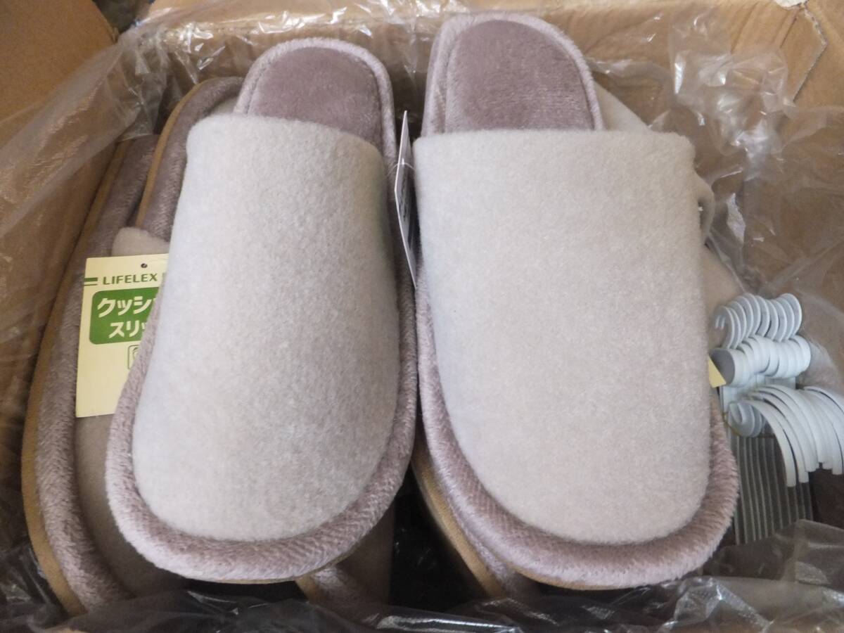  unused goods! out . slippers low repulsion felt plain 10 pair!