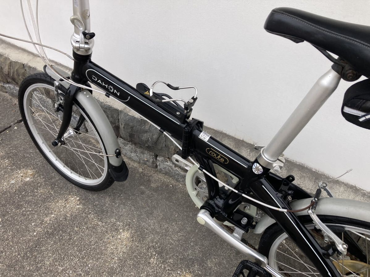 美品　DAHON ダホン route　折りたたみ自転車 折り畳み自転車 ミニベロ 中古　２０インチ 7段変速　【美品・程度良好 】_画像10