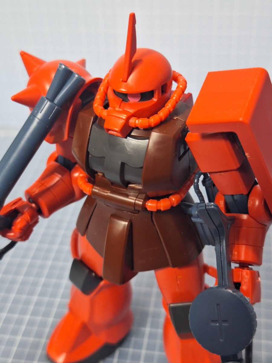 ジャンク シャアザク 一式 hg ガンプラ ガンダム GUNDAM gunpla robot zn11_画像3