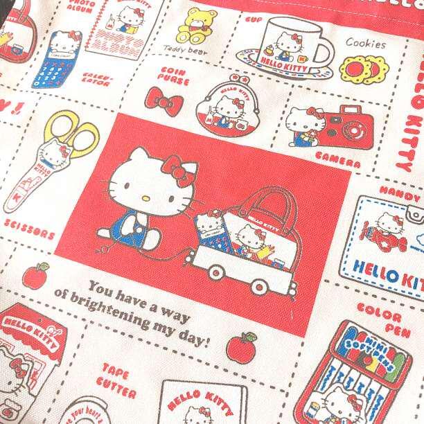 日本限定 トートバッグ ハローキティ サンリオ レトロ ポップ SANRIO_画像5