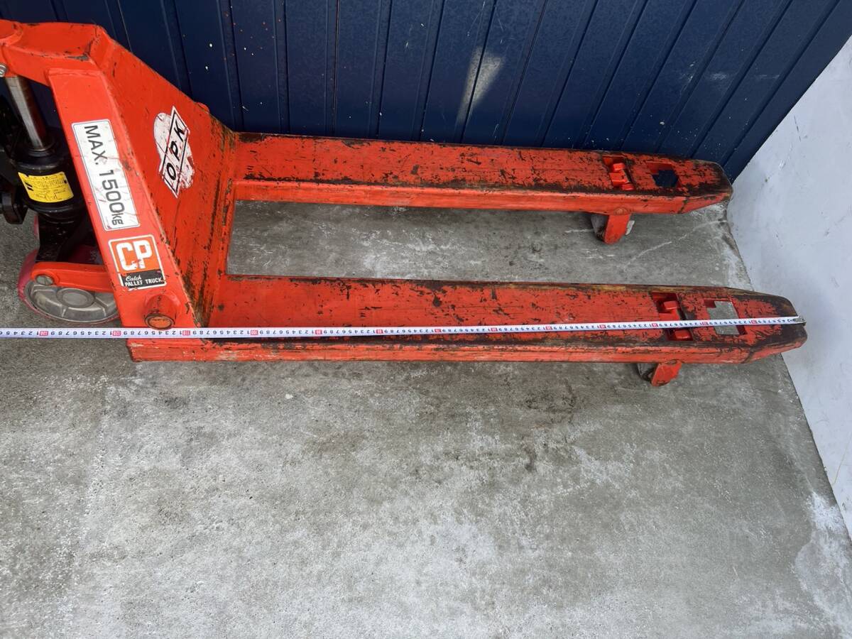をくだ屋技研 1500kg パレットトラック CP-15S-107 ハンド をくだ屋技研 1500kg パレットトラック CP-15S-107 ハンド