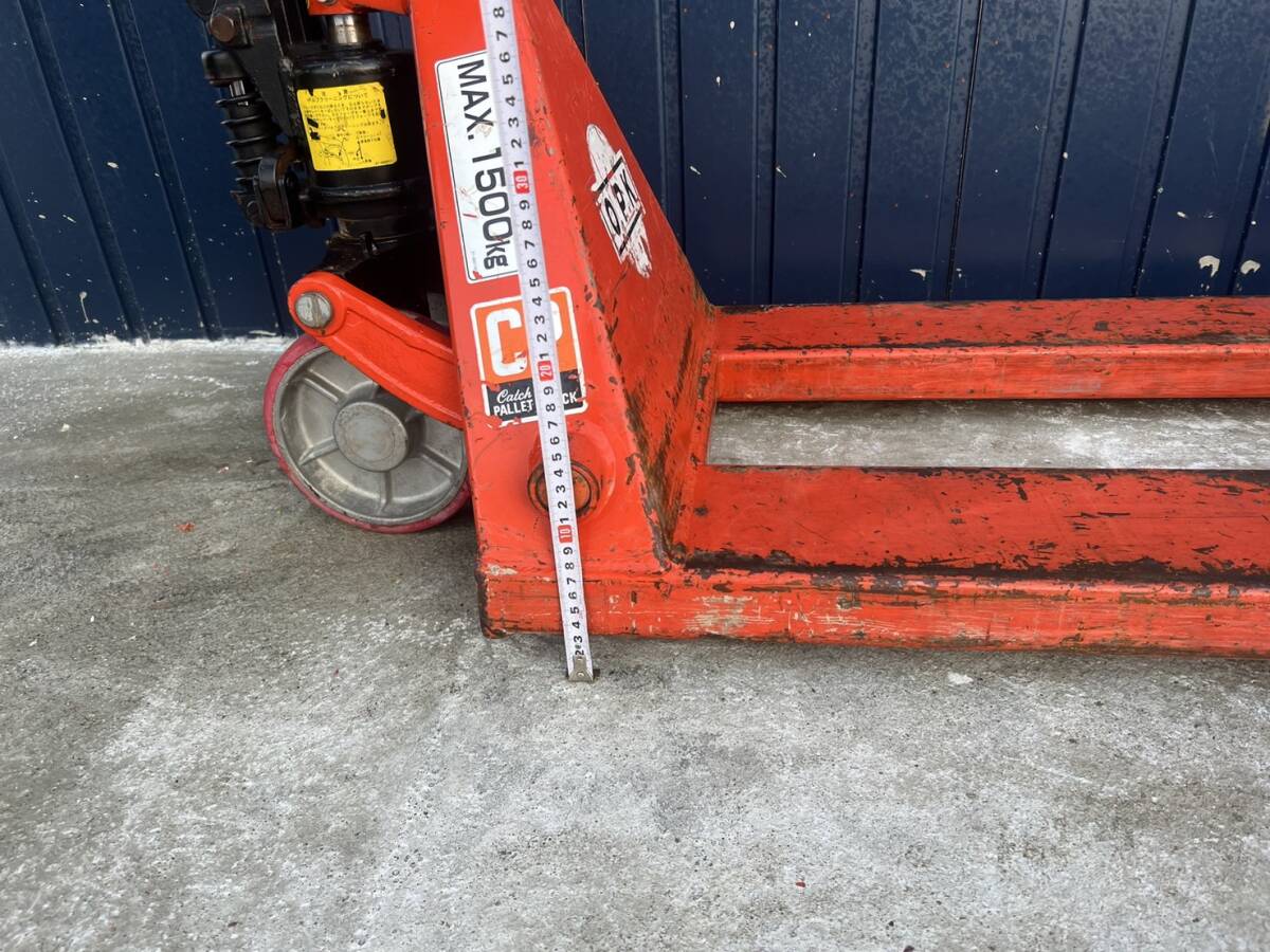 をくだ屋技研 1500kg パレットトラック CP-15S-107 ハンド をくだ屋技研 1500kg パレットトラック CP-15S-107 ハンド