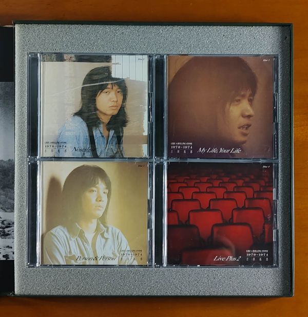 吉田拓郎 LIKE A ROLLING STONE 1970～1974 4枚組CD 完全生産限定_画像3