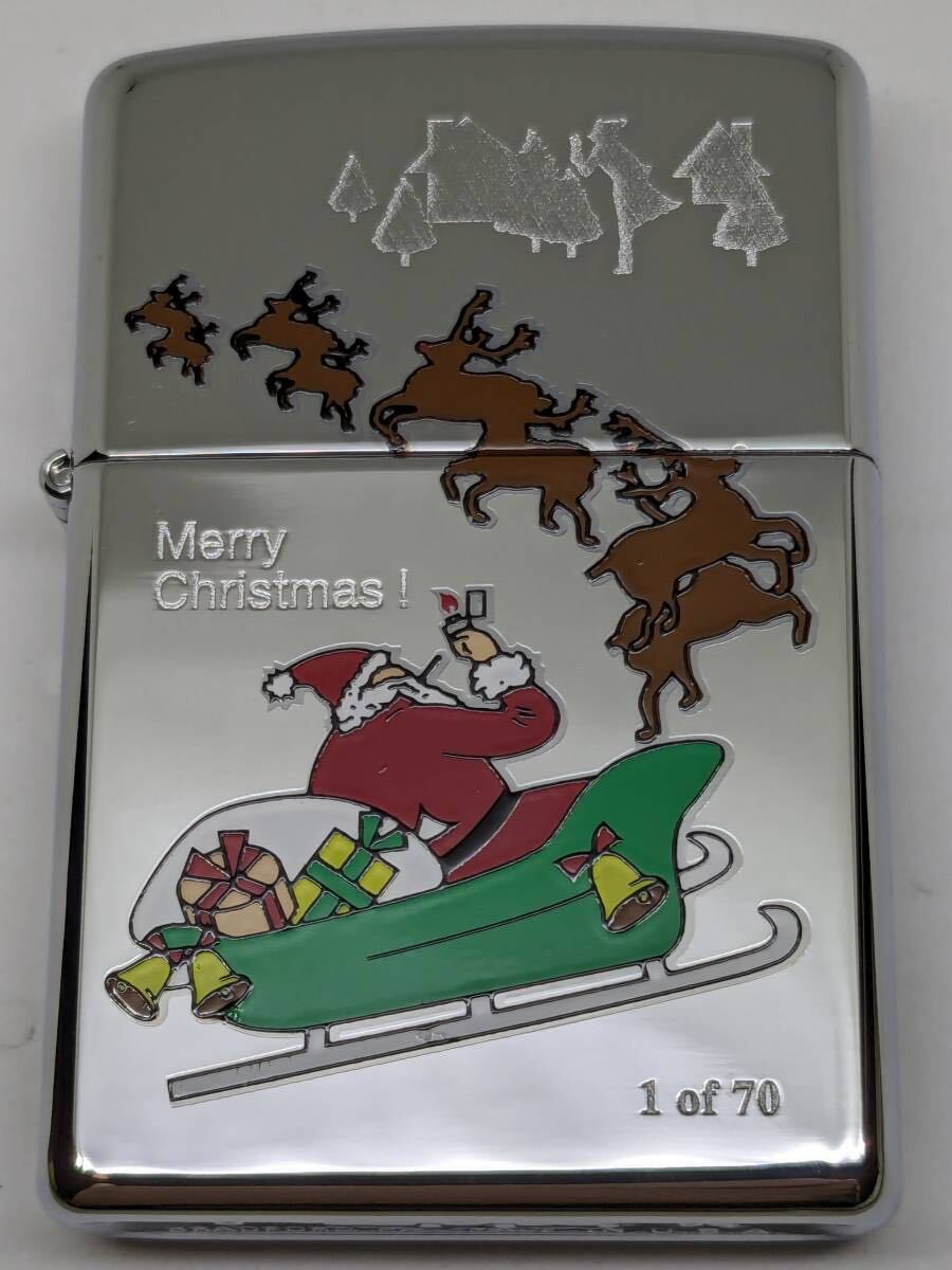 Zippo 2004年 限定70 マネークリップ サンタ クリスマス WINDY ウィンディ ガール 未使用品47_画像1